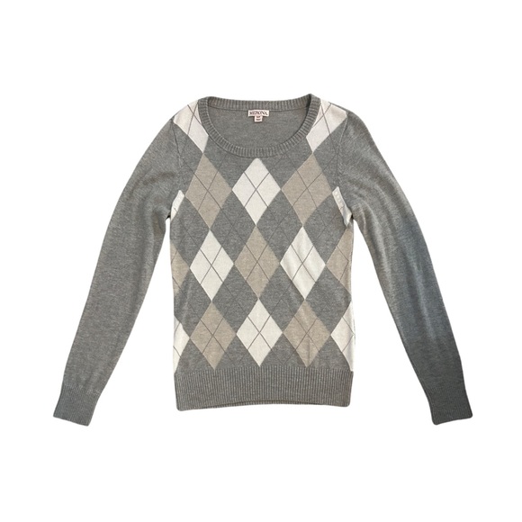 Merona Grey Diamond Sweater - Picture 4 of 6